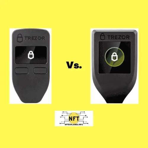 Trezor One vs. Trezor Model T comparison - helpbitcoin.fun