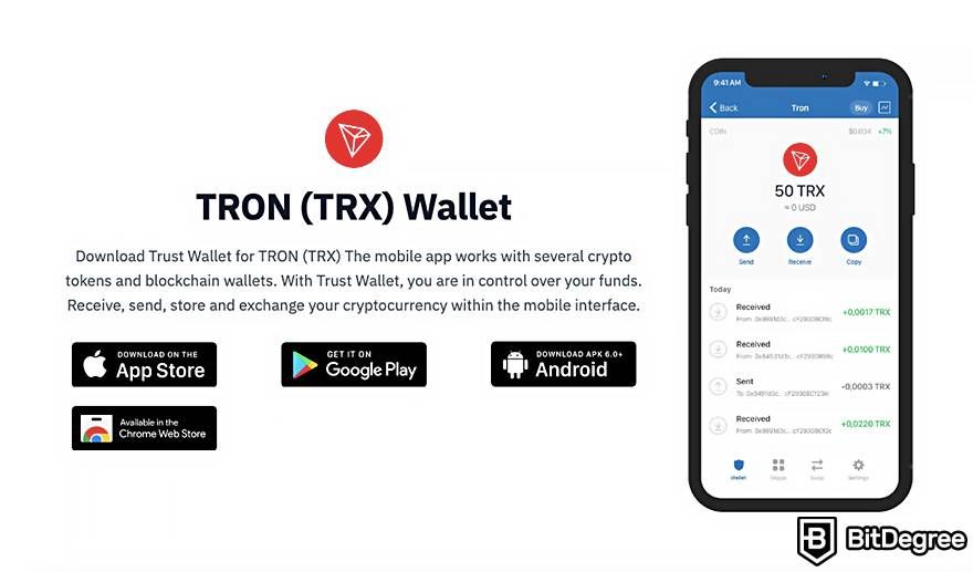 TRON Wallet (TRX) | Coin Wallet