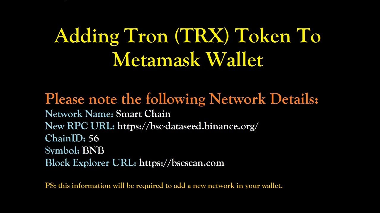 How to Add Tron Network to MetaMask Wallet? - Coindoo