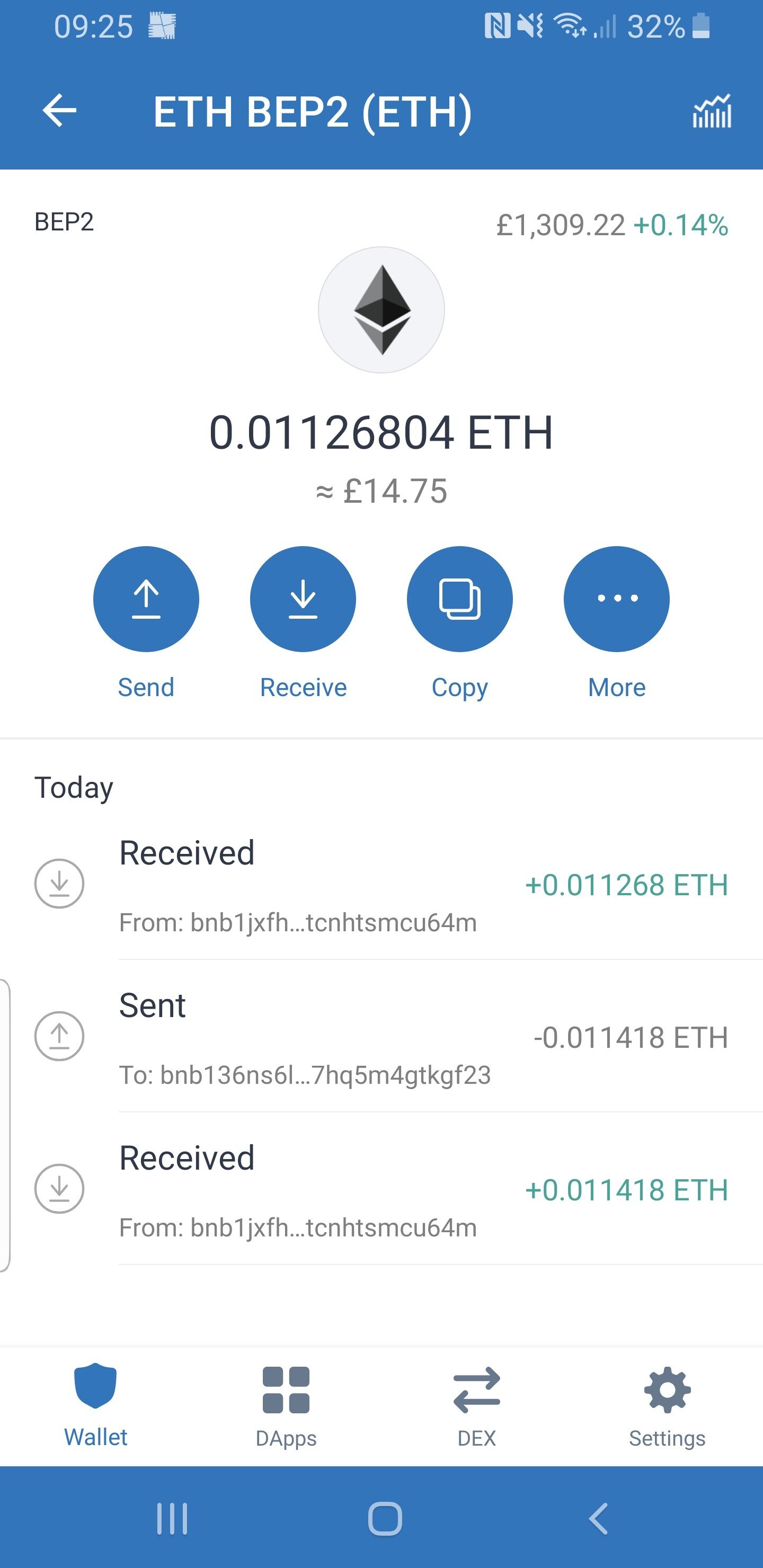 Am Unable to send USDT(TRC20) to other Binance Wallet - English - Trust Wallet