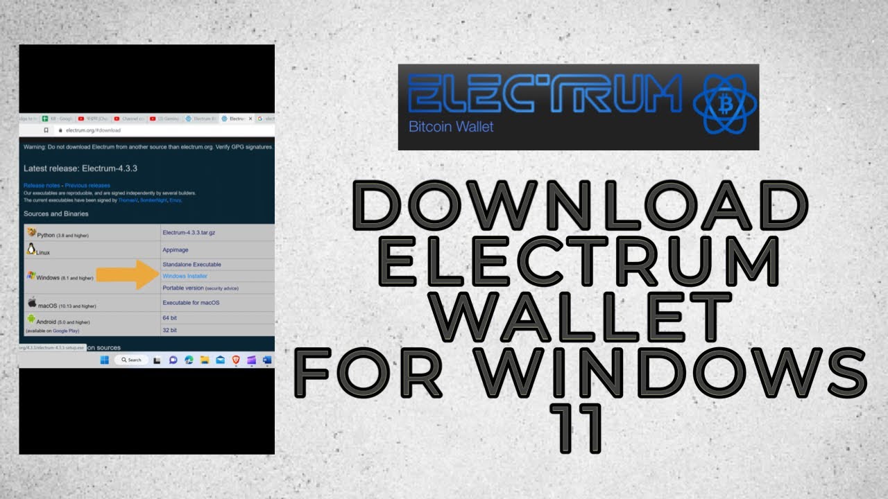 Cannot Download Electrum wallet to windows 10 - Microsoft Community