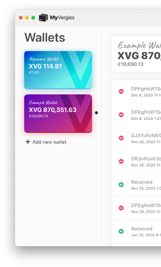 Verge (XVG) Wallet | helpbitcoin.fun Wallet
