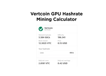 VertCoin mining (VertHash algorithm) for 4gb GPUs AMD Radeon