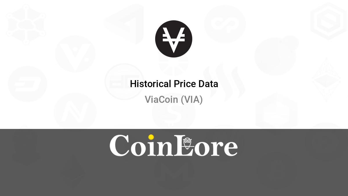 Viacoin Price Today - VIA Price Chart & Market Cap | CoinCodex