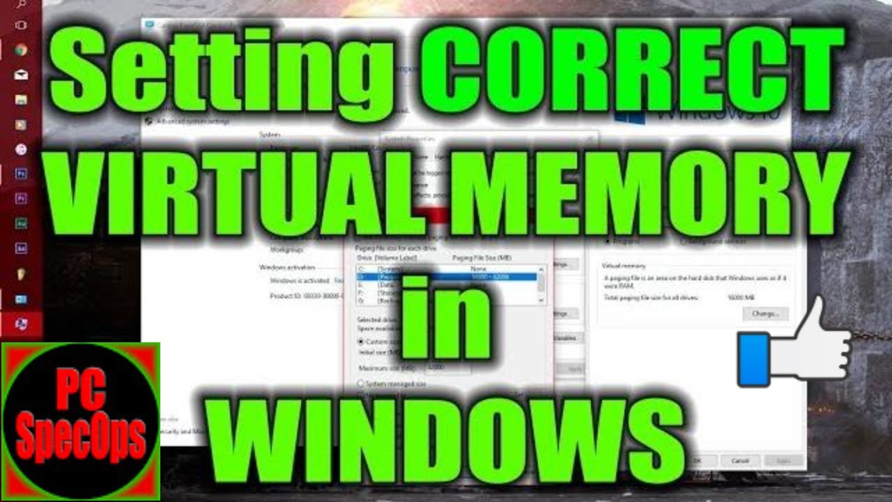 How to increase virtual memory on Windows? | NiceHash