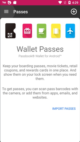 Issuing passes with the Android SDK | Generic pass | Google for Developers