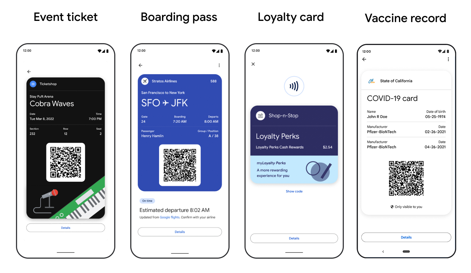 Wallet Passes | Passbook® Wallet for Android™