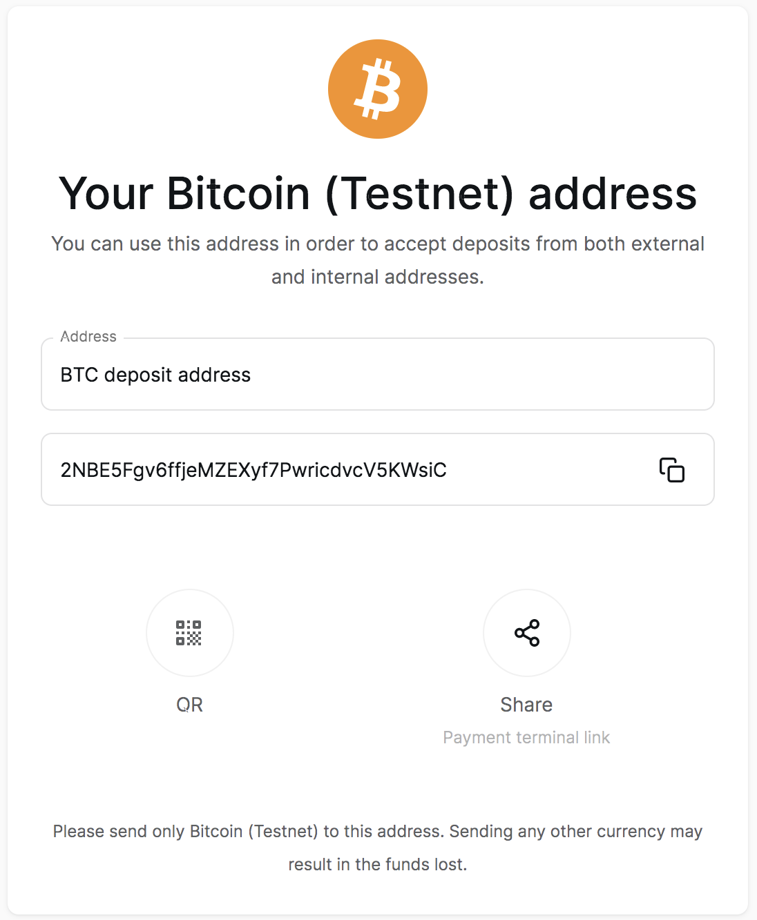 What type of Bitcoin address should I use?