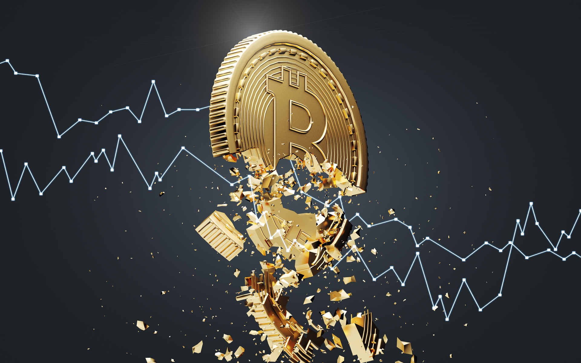 Why bitcoin’s price could still tumble